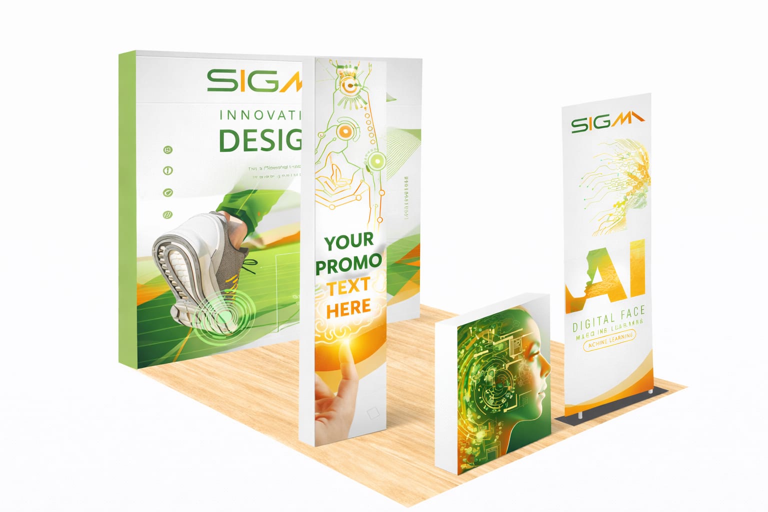 Backlit LED Displays